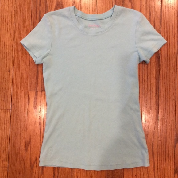 Lilly Pulitzer Pima Cotton Crewneck Top Tee Shirt - Picture 4 of 6